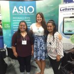 CMI students and their instructor at ASLO conference