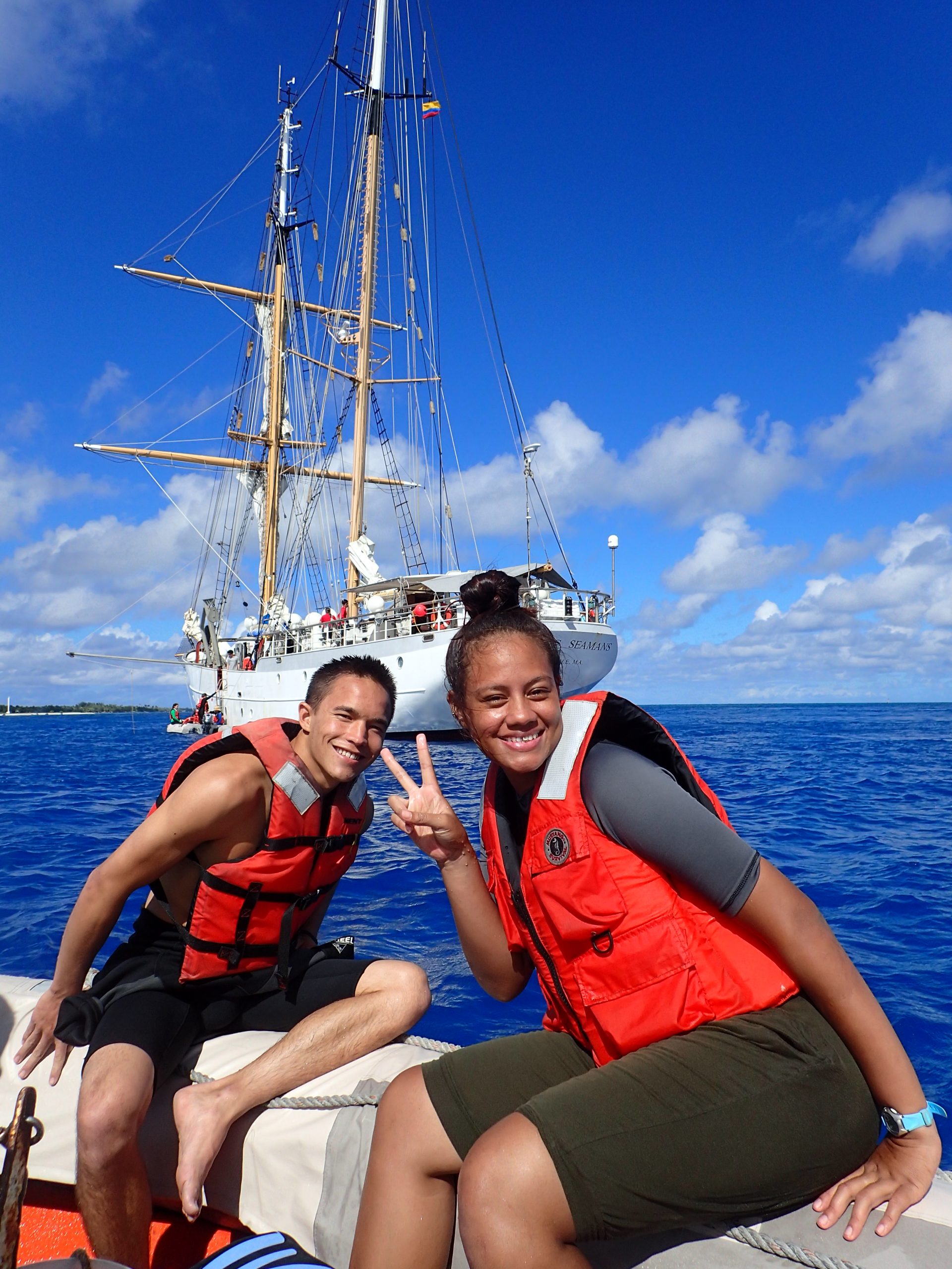 Two Marine Science Students Onboard The SEA Semester